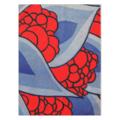 gestileerde bloemen en bladblad tafelkleed (Voorkant)