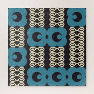 Gestileerde bloemen:  geometrisch. legpuzzel