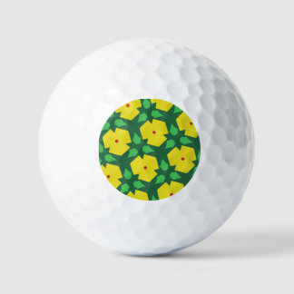 Gestileerde Bloemen Golfballen