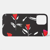 Gestileerde bloemen:  patroonelegantie Case-Mate iPhone case (Achterkant (horizontaal))