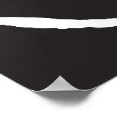 Gestileerde bloemen:  patroonelegantie poster (Hoek)