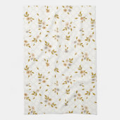 Gestileerde Bloemen Print Keuken Handdoek (Verticaal)