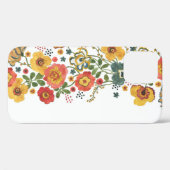Gestileerde bloemen: Waterverf naadloos ontwerp. Case-Mate iPhone Case (Achterkant (horizontaal))
