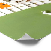 Gestileerde boom #3 Decoratieve muurkunst Poster (Hoek)