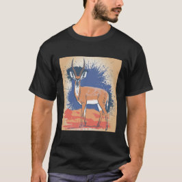 Gestileerde bushbuck t-shirt