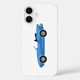 Gestileerde cabriolet sportwagen iPhone 16 hoesje
