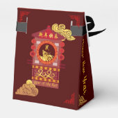 Gestileerde Chinese Palanquin Rat Jaar 2020 TFB Bedankdoosjes (Achterkant)
