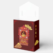 Gestileerde Chinese Palanquin Rat Jaar 2020 TFB Bedankdoosjes (Geopend)