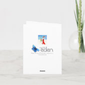 Gestileerde de kunst seizoengebonden kaart van (Achterkant)