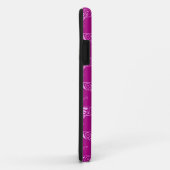 Gestileerde Deco vlinder - magenta en roze Case-Mate iPhone Case (Achterkant/rechts)
