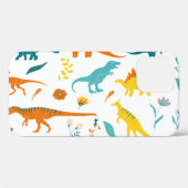 Gestileerde dinosaurussen, bloemenelementen, schat Case-Mate iPhone case (Achterkant (horizontaal))