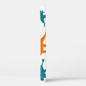Gestileerde dinosaurussen, bloemenelementen, schat Case-Mate iPhone case (Achterkant / Rechts)