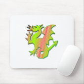 Gestileerde Draak Muismat (Met muis)