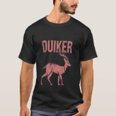 Gestileerde duiker t-shirt (Voorkant)