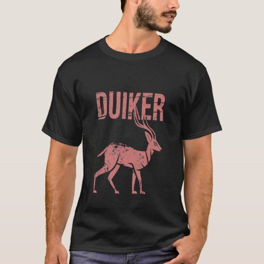 Gestileerde duiker t-shirt (Voorkant)