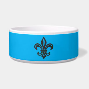 "Gestileerde Fleur-de-lis" Keramische Kom voor Hui
