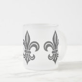 "Gestileerde Fleur-de-lis" mok (Voorkant rechts)