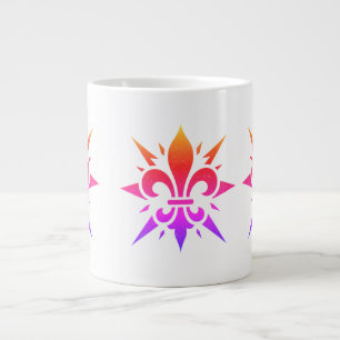 "Gestileerde Fleur-de-lis" Speciale Mok