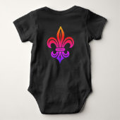 "Gestileerde Fleur-de-lis" T-shirt (Achterkant)