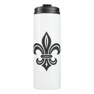"Gestileerde Fleur-de-lis" thermobeker Thermosbeker