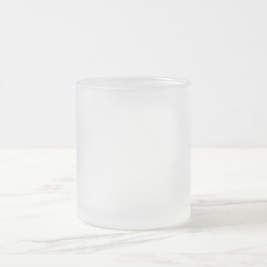 Gestileerde Fox Frosted Glass Mok (Center)