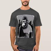 Gestileerde gorilla t-shirt (Voorkant)
