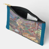 Gestileerde honden spelen in de tuin etui (Open)