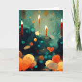 Gestileerde kerstboom kerst Kaart (Voorkant)