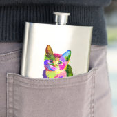 Gestileerde Kitten Prismatic Design-32345 Flacon (Voorbeeld)