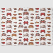 gestileerde krabben en krabben tissuepapier (Voorkant)