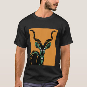 Gestileerde kudu t-shirt