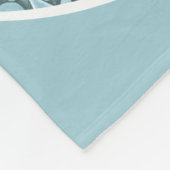 Gestileerde Kust Kerstbomen Patroon#6 ID1009 Fleece Deken (Hoek)