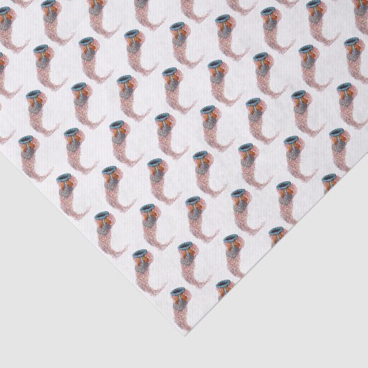  gestileerde kwal tekening #2 tissuepapier (Detail)