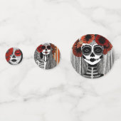 Gestileerde La Catrina Confetti (Voorkanten)