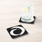 Gestileerde letter "A" monogram Art Bier Onderzetter (Rechterzijde)