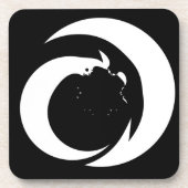 Gestileerde letter "A" monogram Art Bier Onderzetter (Voorkant)