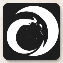 Gestileerde letter "A" monogram Art Bier Onderzetter