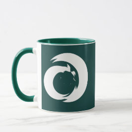 Gestileerde letter "A" Monogram Moderne Kunst Mok