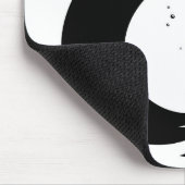 Gestileerde letter "A" monogram moderne kunst Muismat (Hoek)