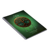 Gestileerde levensboom notitieboek (Rechterzijde)