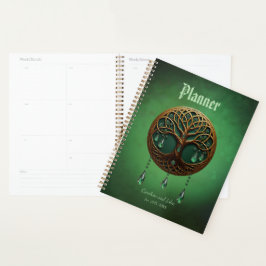 Gestileerde levensboom planner