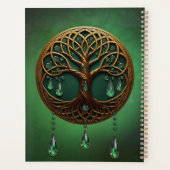 Gestileerde levensboom planner (Achterkant)