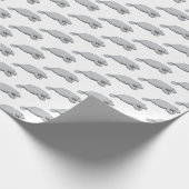  gestileerde Manateboardtekening Cadeaupapier (Hoek)