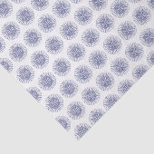  gestileerde marineblauw kompas Roos #2 Tekening Tissuepapier (Detail)