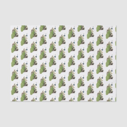 gestileerde Marktpagina op een Tak Tissuepapier (Voorkant)