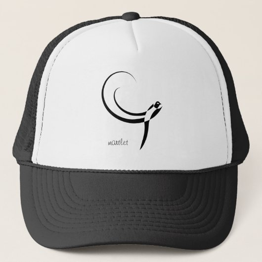 Gestileerde Martlet Trucker Pet (Voorkant)