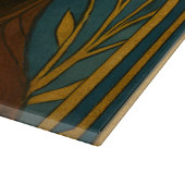 Gestileerde Meerkat Pair onder sterrenhemel Snijplank (Hoek)