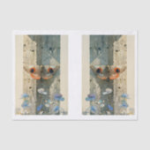 Gestileerde mot Bloemen Moderne Decoupage L&R 148 Tissuepapier (Voorkant)