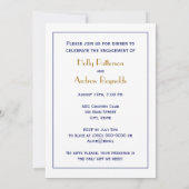  gestileerde Mount Desert Island MN Map Blue Kaart (Achterkant)