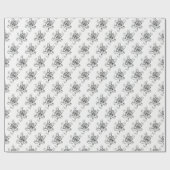 gestileerde octopustekening #1 cadeaupapier (Vlak)